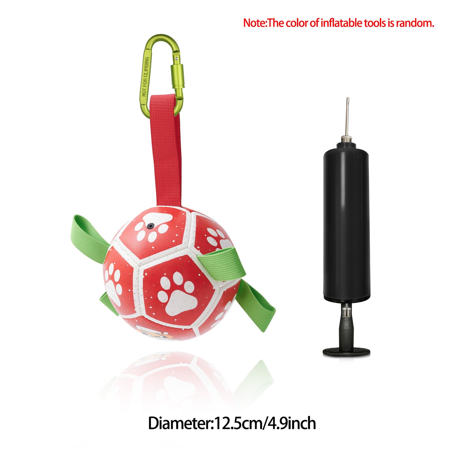 Interactive Dog Football Toy Soccer Ball Inflated Dogs Pet Supplies