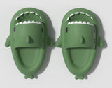 Adult's Slippers Indoor Outdoor Funny Shark Cartoon - My Store