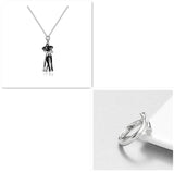 Love Hug Necklace Unisex Men Women Couple Jewelry Simple Temperament Clavicle Chain Valentines Day Lover Gift - My Store