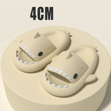 Adult's Slippers Indoor Outdoor Funny Shark Cartoon - My Store