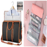 Large Capacity Travel Duffle Bag Women's Handbag Folding Suit Bag Waterproof Clothes Totes - My Store