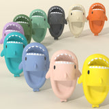 Adult's Slippers Indoor Outdoor Funny Shark Cartoon - My Store