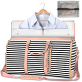 Large Capacity Travel Duffle Bag Women's Handbag Folding Suit Bag Waterproof Clothes Totes - My Store
