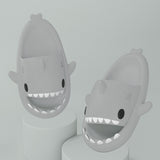 Adult's Slippers Indoor Outdoor Funny Shark Cartoon - My Store