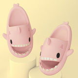 Adult's Slippers Indoor Outdoor Funny Shark Cartoon - My Store