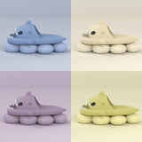 Adult's Slippers Indoor Outdoor Funny Shark Cartoon - My Store