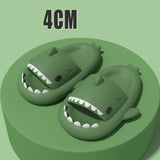 Adult's Slippers Indoor Outdoor Funny Shark Cartoon - My Store