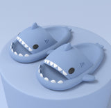 Adult's Slippers Indoor Outdoor Funny Shark Cartoon - My Store
