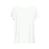 Women's Round Neck Short Sleeve T-Shirt With 'LOVE' & Sunflower Print - My Store