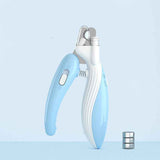Pet Nail Clippers Dog Nail Clippers Cat Nail Clippers LED Electric Nail Grinder Pet Supplies LED Light Pet Nail Clippers