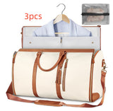 Large Capacity Travel Duffle Bag Women's Handbag Folding Suit Bag Waterproof Clothes Totes - My Store