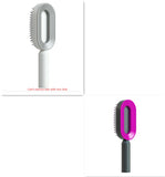 Self Cleaning Hair Brush For Women One-key Cleaning Hair Loss Airbag Massage Scalp Comb Anti-Static Hairbrush - My Store